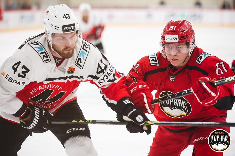 Всероссийская хоккейная лига - «Металлург» vs «Горняк-УГМК»: встреча ...